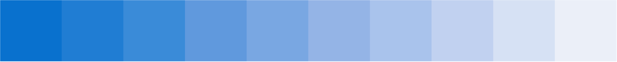 Nittedal kommune sekundærfarge blåtimen